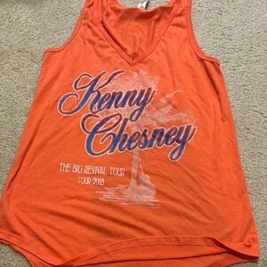 Orange Kenny Chesney Tour Tank Top